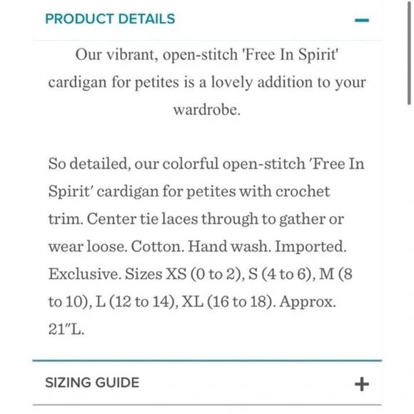 Sundance Free In Spirit Open Front Cardigan Knit Pink Sz S - Picture 9 of 9